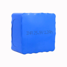 rechargeable battery pack 25.9V 12ah  lithium ion battery Li NiCoMn Factory price